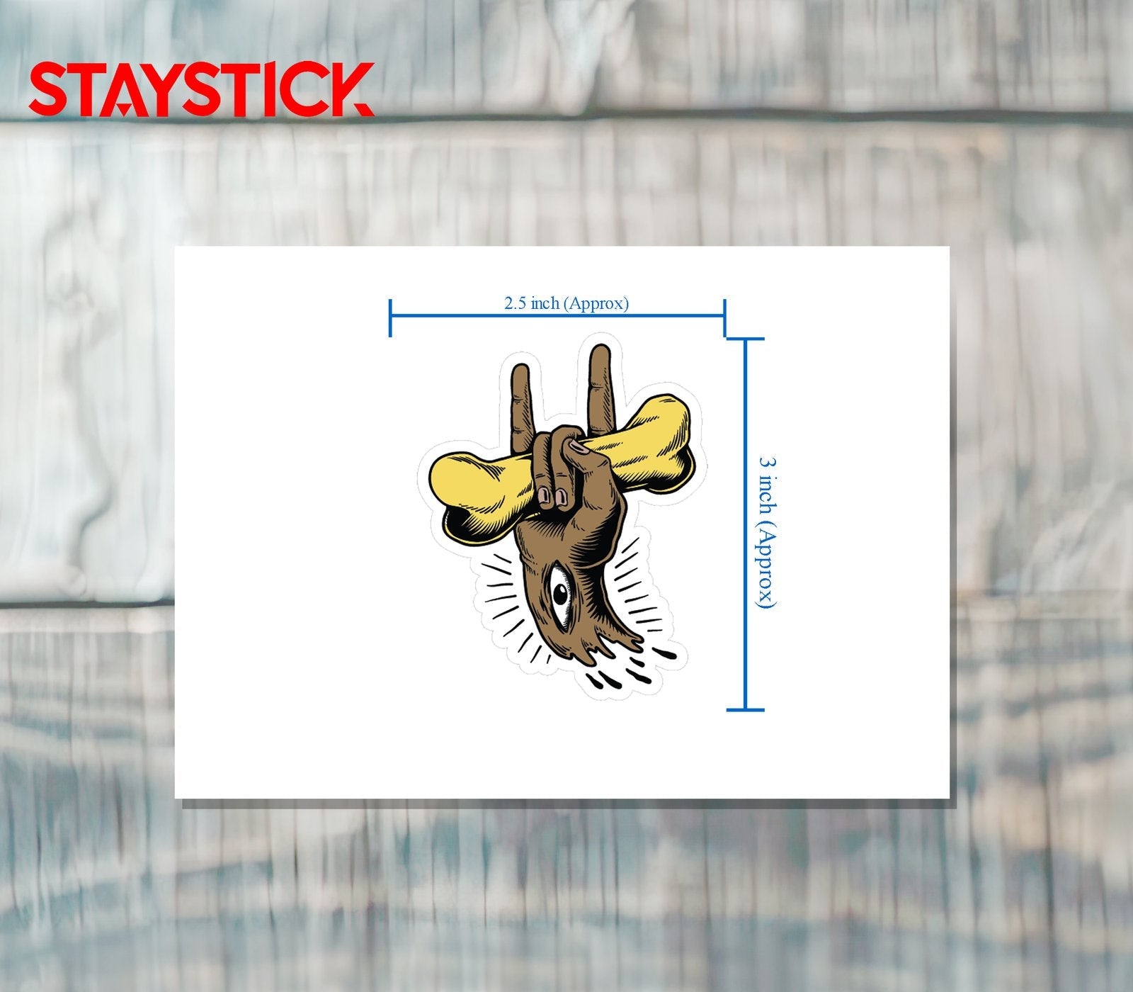 CARTOON STICKER Premium Vinyl Sticker