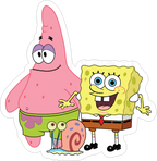 Spongebob Squarepants and Friends Sticker Premium Vinyl Sticker