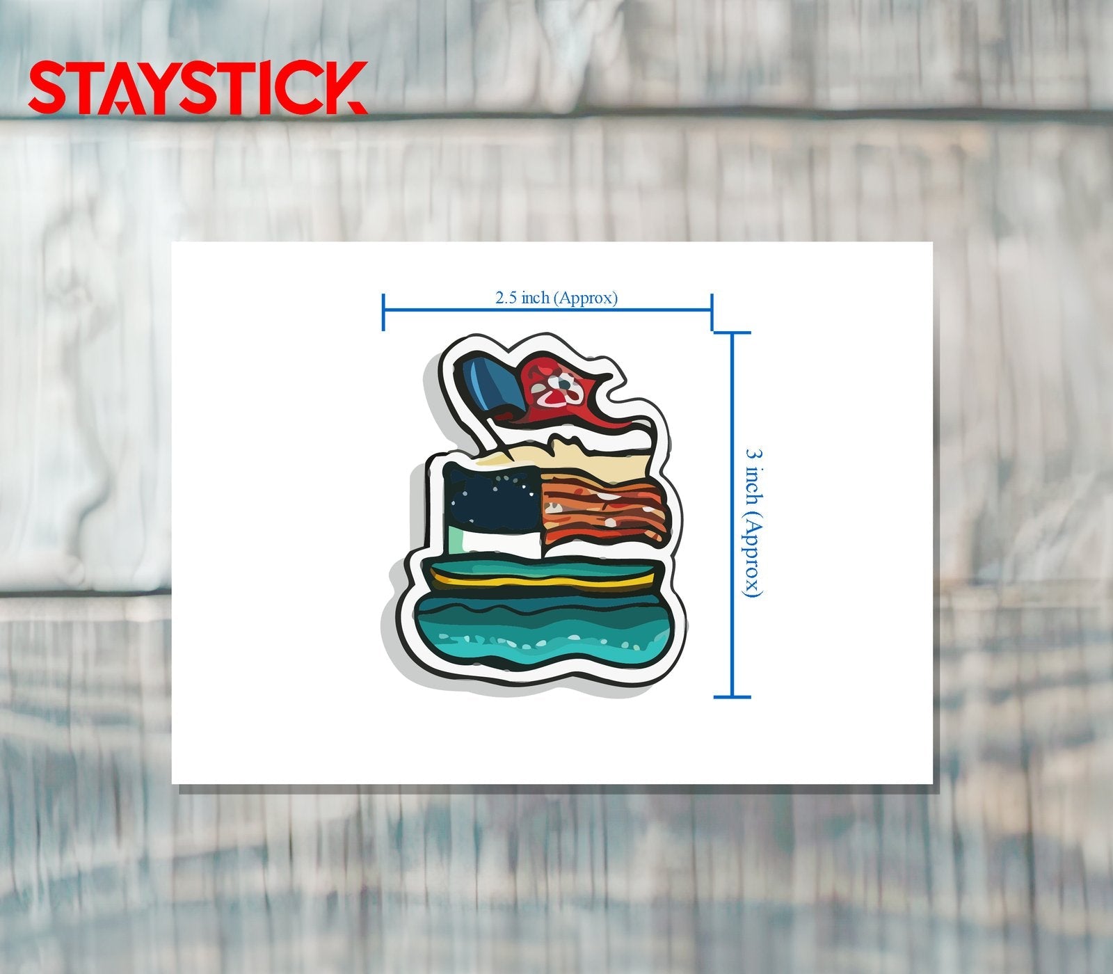 LOGO STICKER Premium Vinyl Sticker
