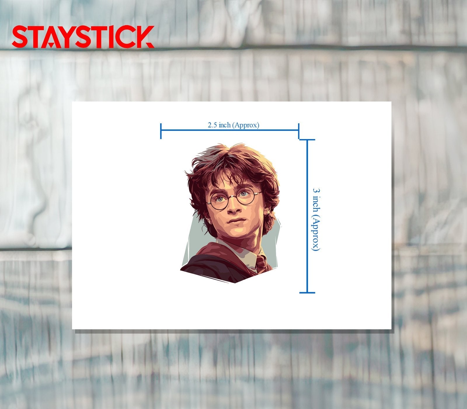 CHARACTER STICKER Premium Vinyl Sticker