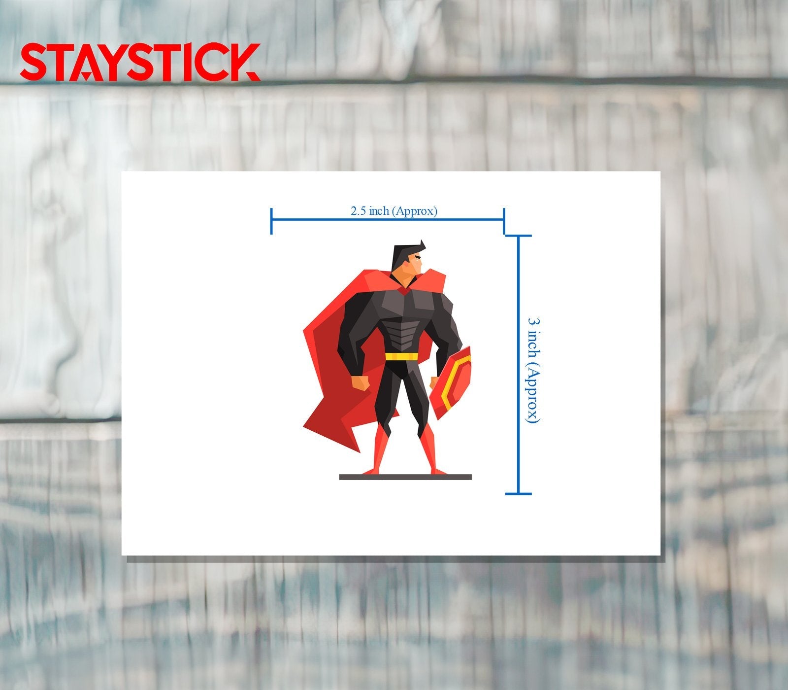 CHARACTER STICKER Premium Vinyl Sticker