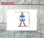 CHARACTER STICKER Premium Vinyl Sticker