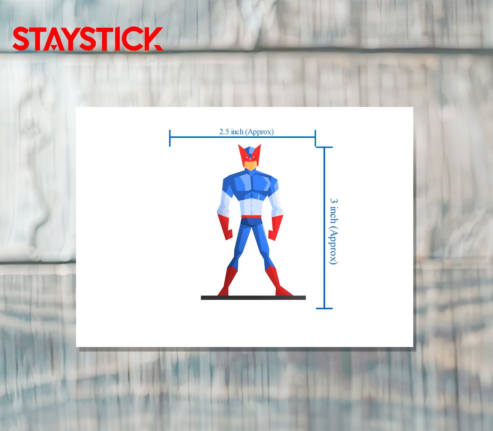 CHARACTER STICKER Premium Vinyl Sticker