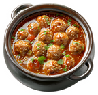 Sweet and Sour Meatballs Sticker Premium Vinyl Sticker