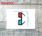 GOGGLES STICKER Premium Vinyl Sticker