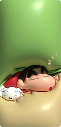 SHINCHAN MOBILE STICKER