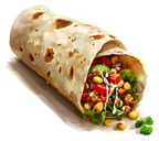Delicious Burrito Sticker Premium Vinyl Sticker