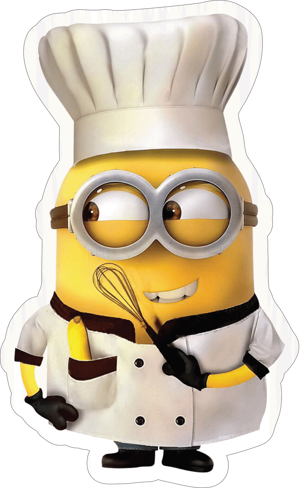 Chef Minion Sticker Premium Vinyl Sticker