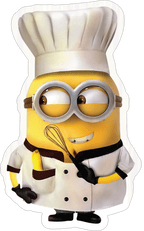 Chef Minion Sticker Premium Vinyl Sticker