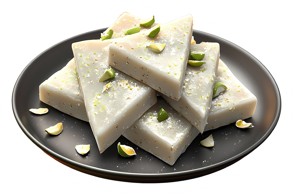 Kalakand Indian Milk Cake Sticker Premium Vinyl Sticker