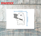 PANDA STICKER Premium Vinyl Sticker