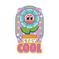 STAY COOL STICKER Metalized Sticker
