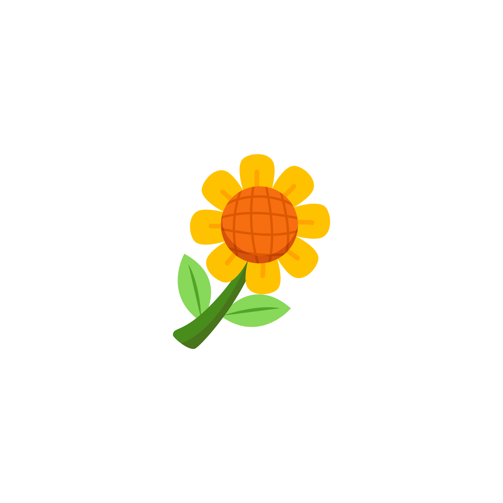 FLOWER STICKER Premium Vinyl Sticker