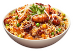 Yummy chicken fried rice sticker Premium Vinyl Sticker