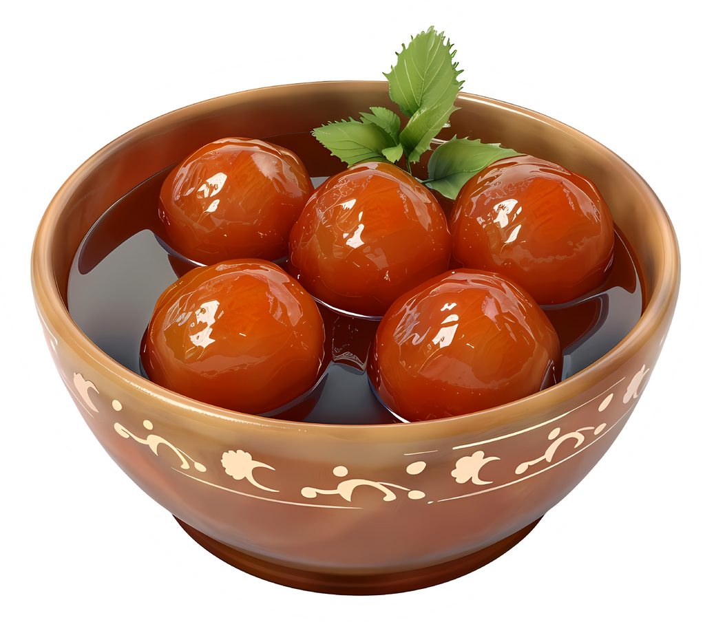 Gulab Jamun Sticker Premium Vinyl Sticker
