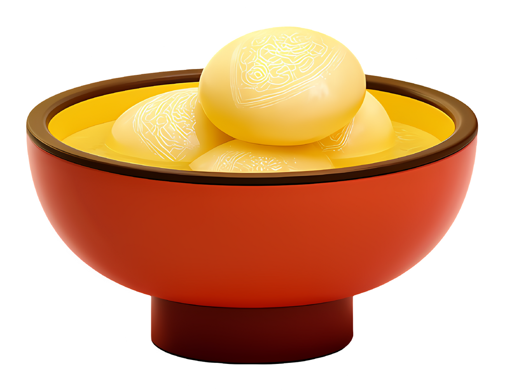 Rasgulla Sticker 3D Premium Sticker