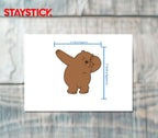 CARTOON STICKER Premium Vinyl Sticker