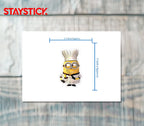 Chef Minion Sticker Premium Vinyl Sticker
