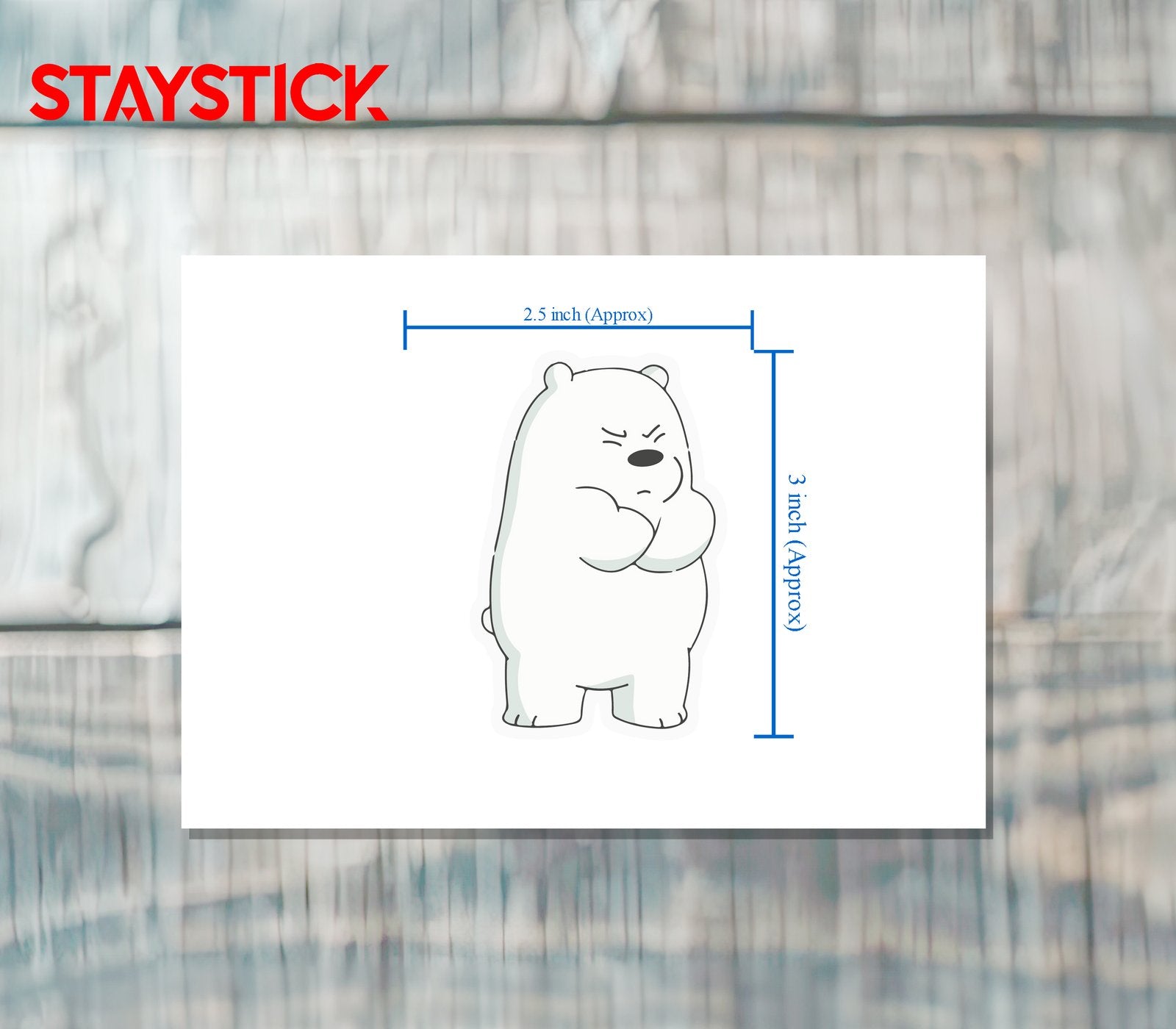 CARTOON STICKER Premium Vinyl Sticker