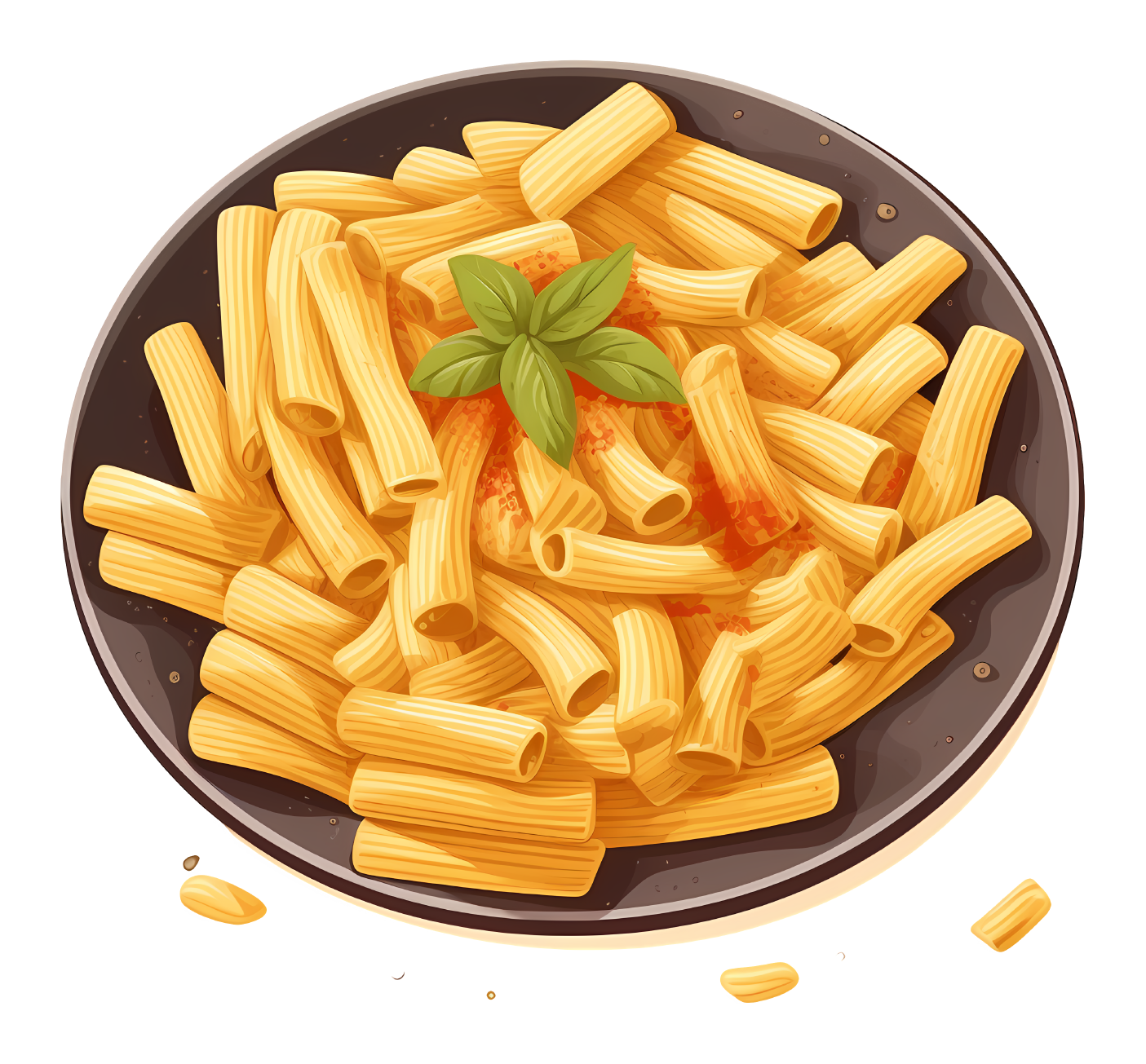 Rigatoni Pasta Sticker Premium Vinyl Sticker