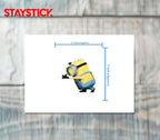 Despicable Me Minion Dab Sticker Premium Vinyl Sticker