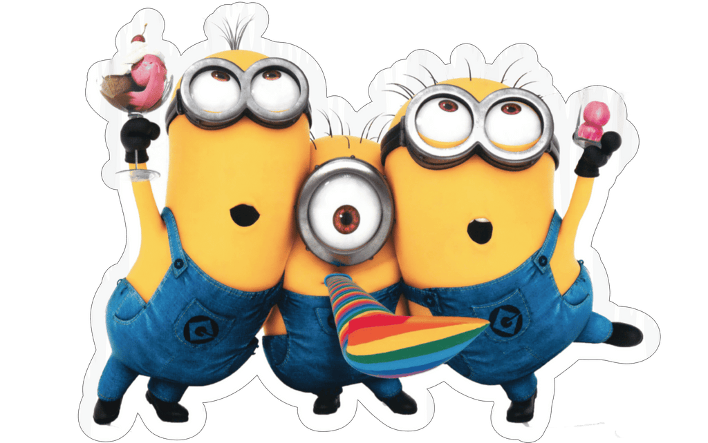 Minion Madness Sticker Premium Vinyl Sticker