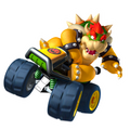 Bowser Mario Kart Sticker Premium Vinyl Sticker