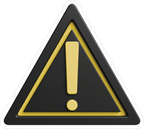 TRIANGULAR WARNING STICKER Safety Sticker