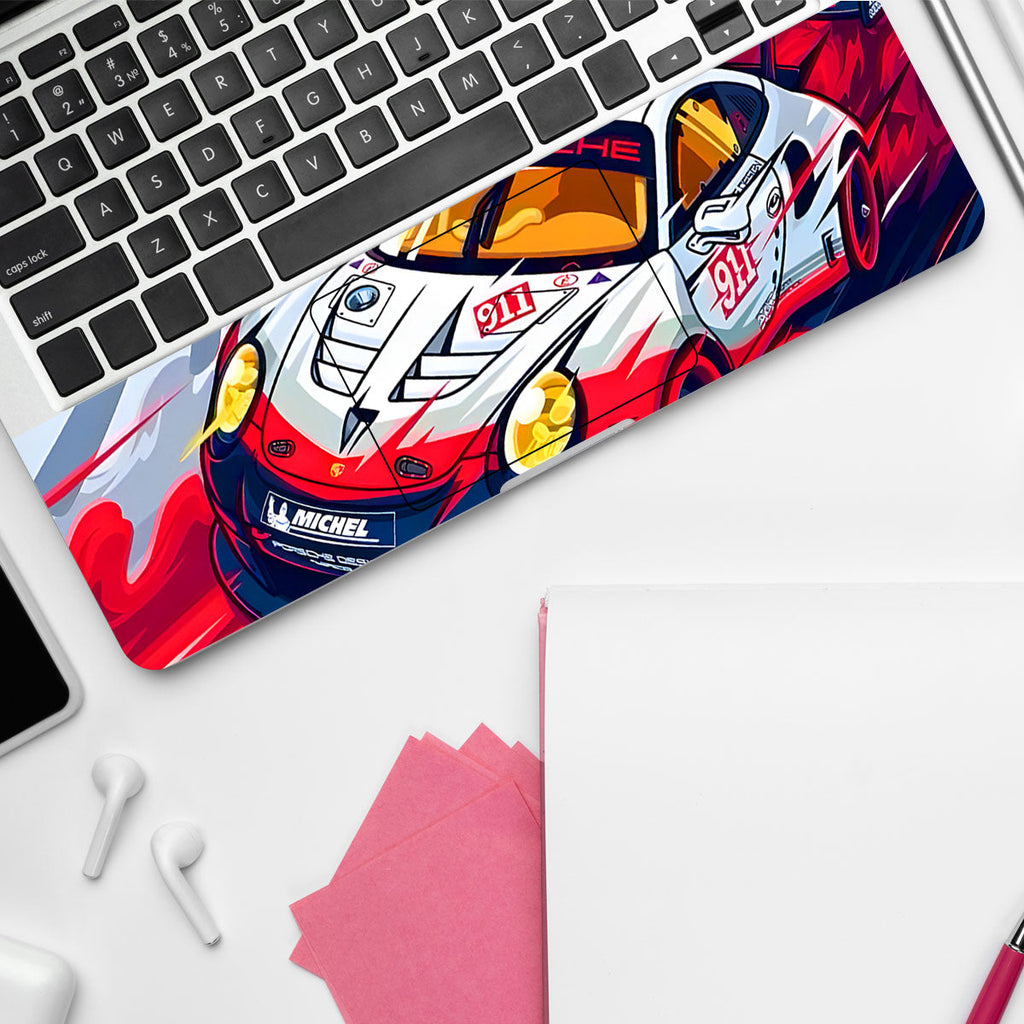 Porsche 911 RSR XDrift Racing Laptop Skin