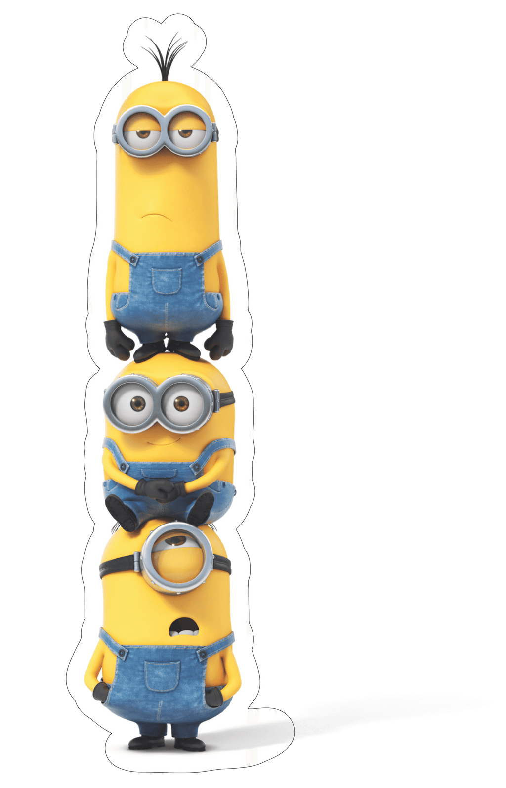 Surprised Patrick Star Sticker 3D Premium Sticker