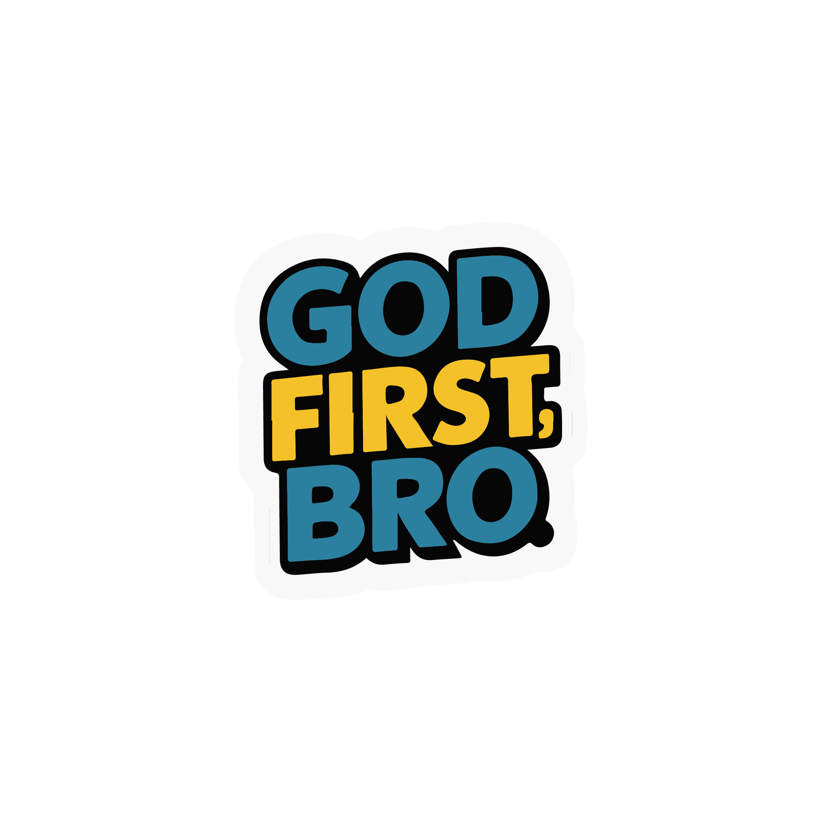 GOD STICKER Premium Vinyl Sticker