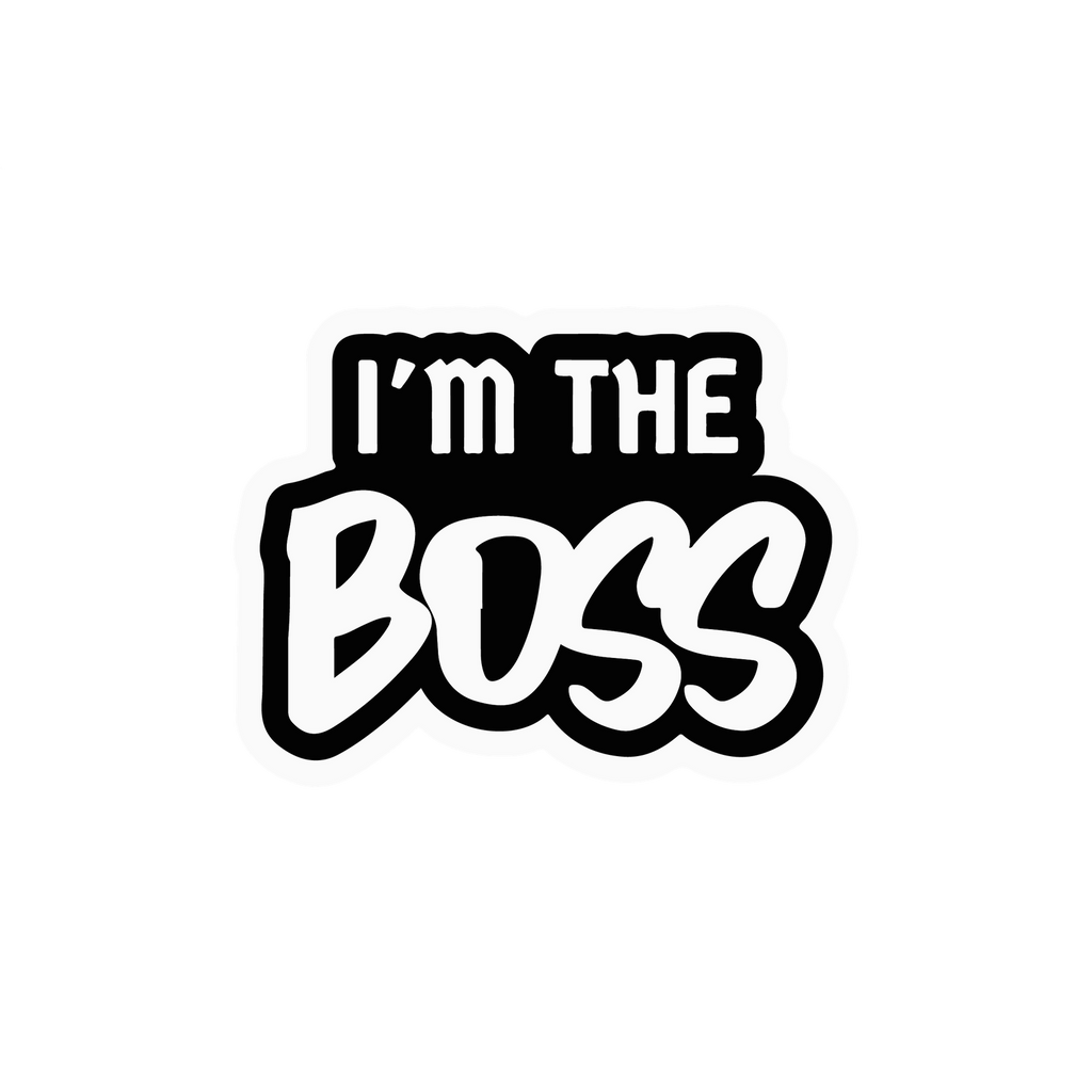 BOSS STICKER Premium Vinyl Sticker