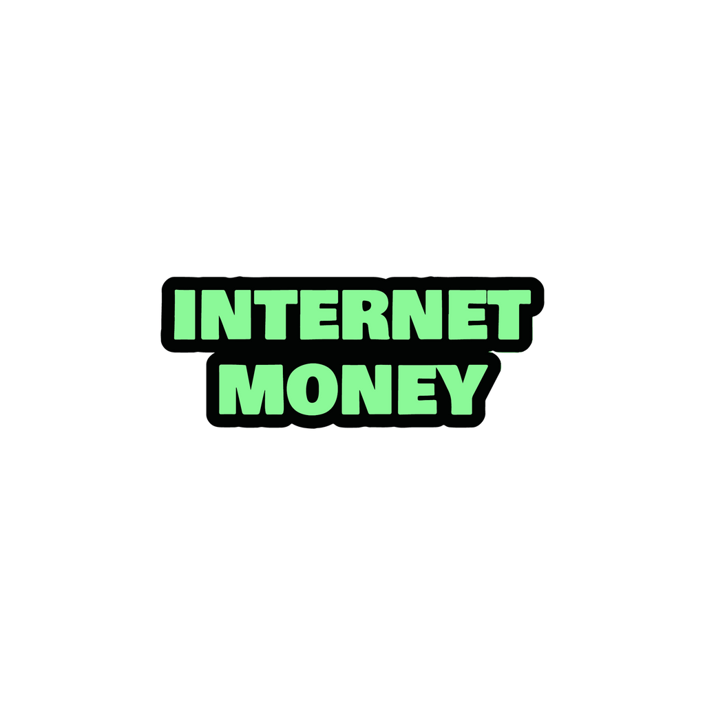 INTERNET STICKER Premium Vinyl Sticker