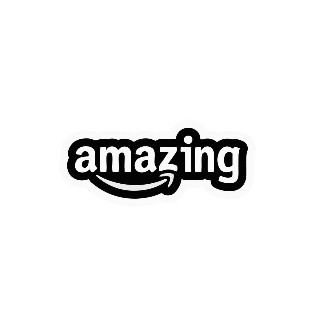 AMAZING STICKER Metalized Sticker
