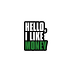 HELLO STICKER Premium Vinyl Sticker