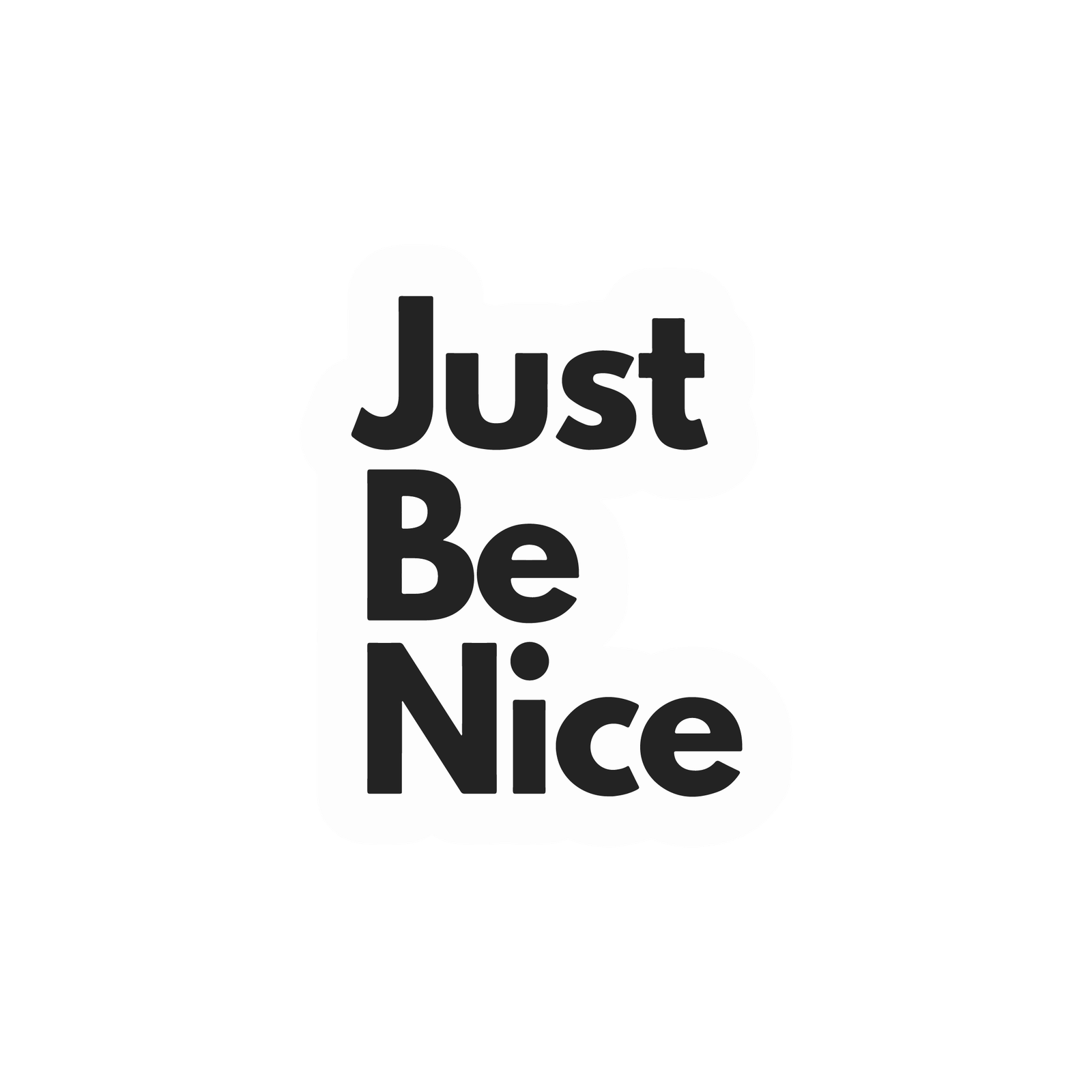 NICE STICKER Metalized Sticker