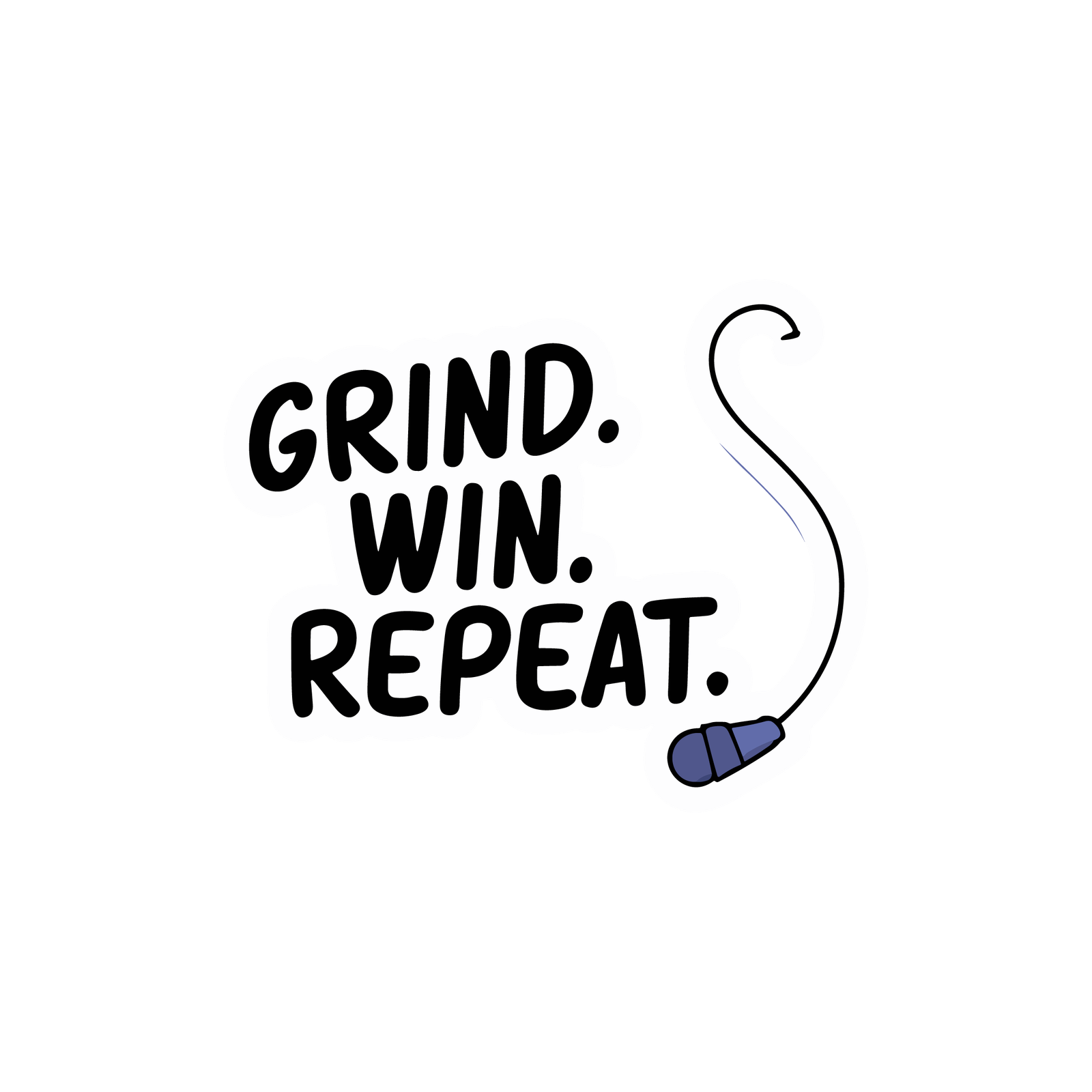 MOTIVATE STICKER Metalized Sticker