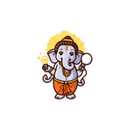 Baby Ganesha Sticker Premium Vinyl Sticker