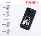 girl sticker Premium Vinyl Sticker