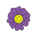 FLOWER STICKER Premium Vinyl Sticker