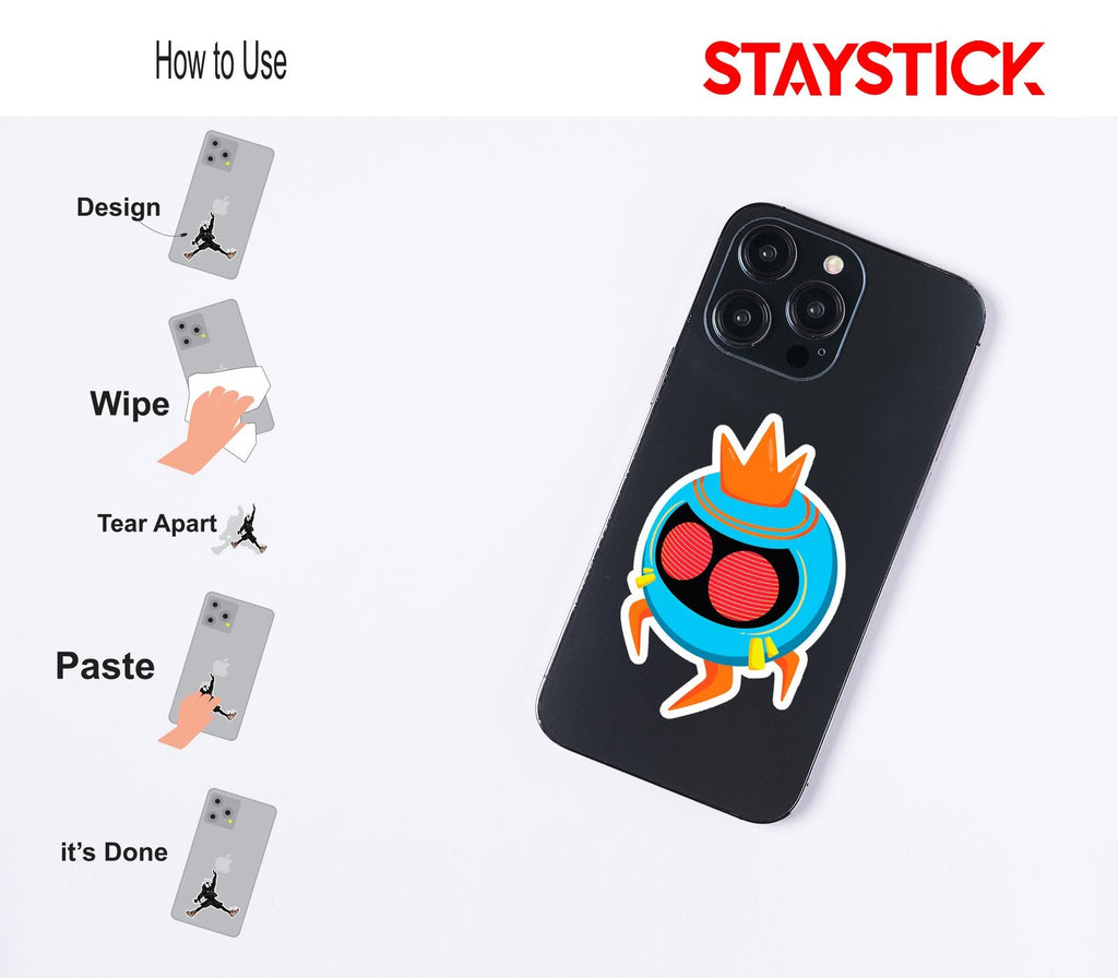 ALIAN STICKER Premium Vinyl Sticker