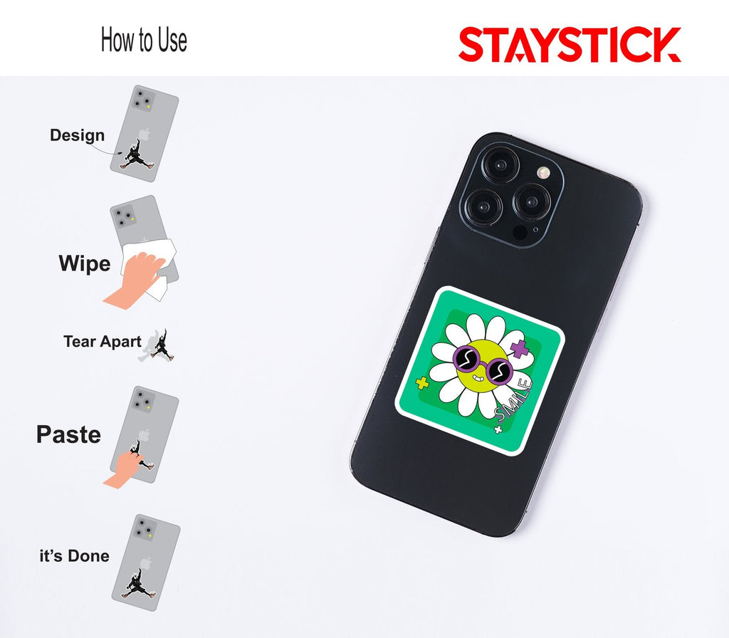 Flower Sticker Premium Vinyl Sticker