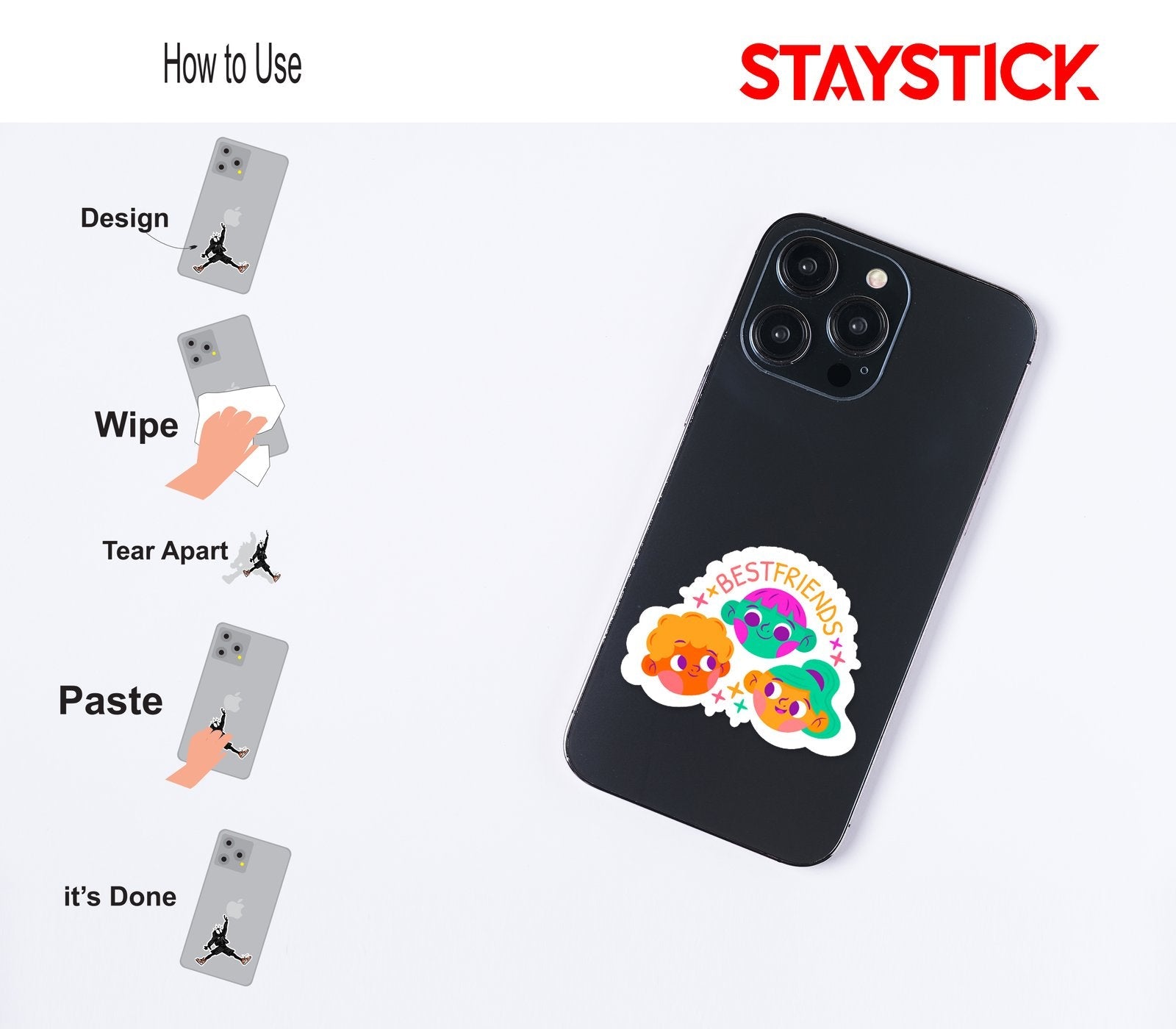 CHARACTER STICKER Premium Vinyl Sticker