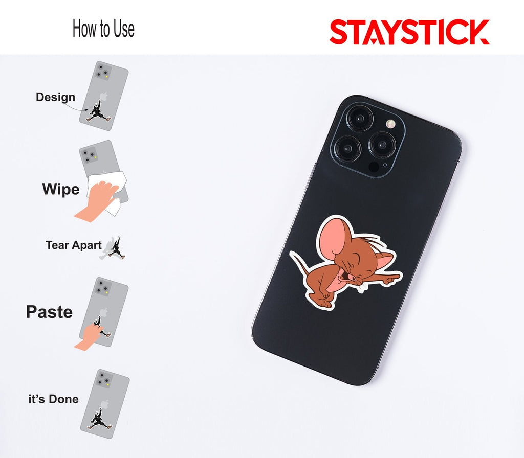 JERRY STICKER Premium Vinyl Sticker