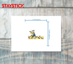 Excited Minions Group Sticker Premium Vinyl Sticker