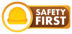 SAFETY FIRST STICKER Safety Sticker