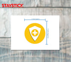 SAFETY STICKER Premium Vinyl Sticker