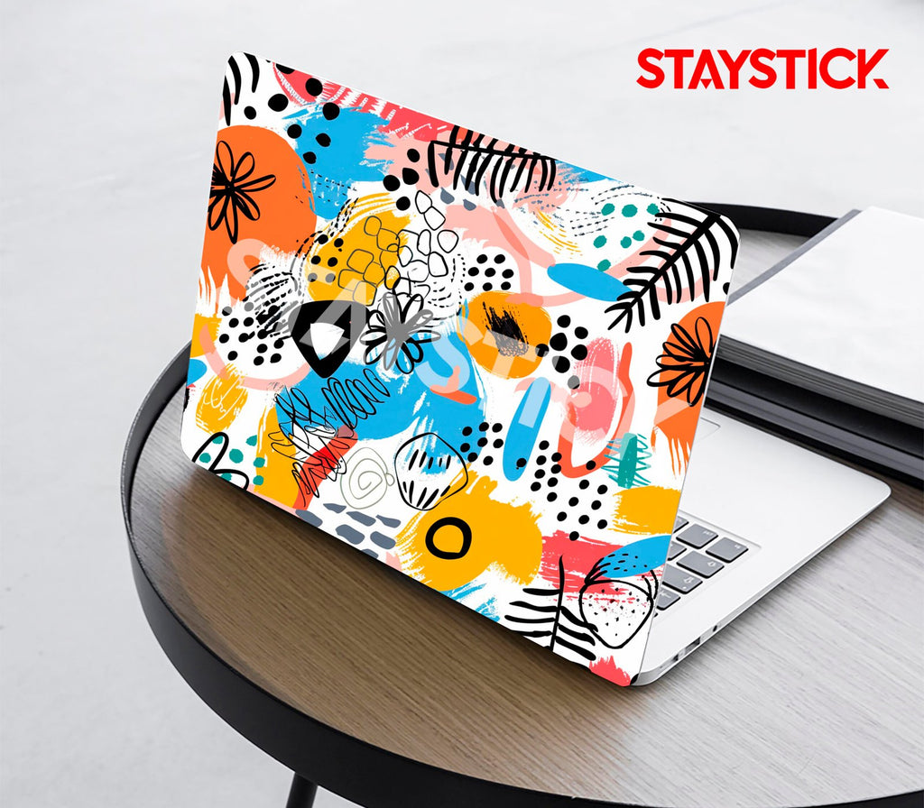 FLOWER SKIN LAPTOP STICKER