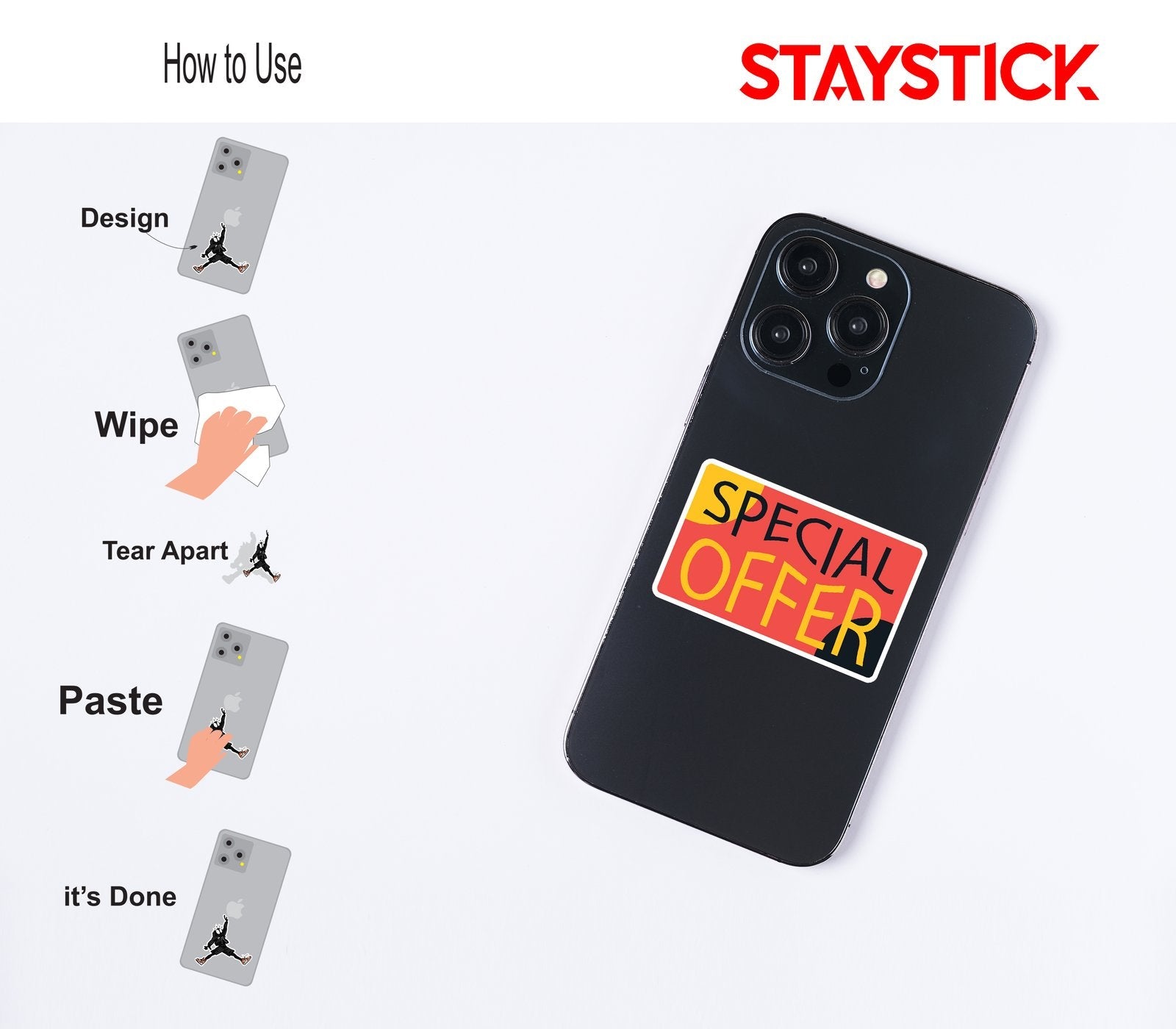 SPECIAL OFFER STICKER Premium Vinyl Sticker