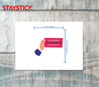 MEANING STICKER Premium Vinyl Sticker